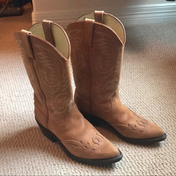 Durango Shoes - *Durango* Leather Wingtip Cowgirl Boots
